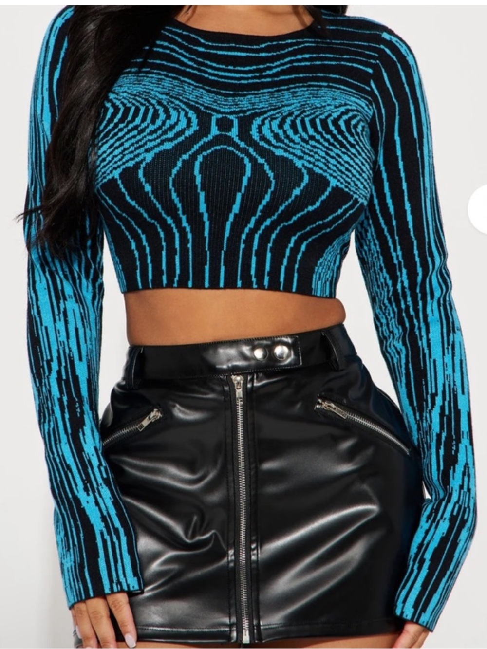 Fashion Nova Cropped Sweater